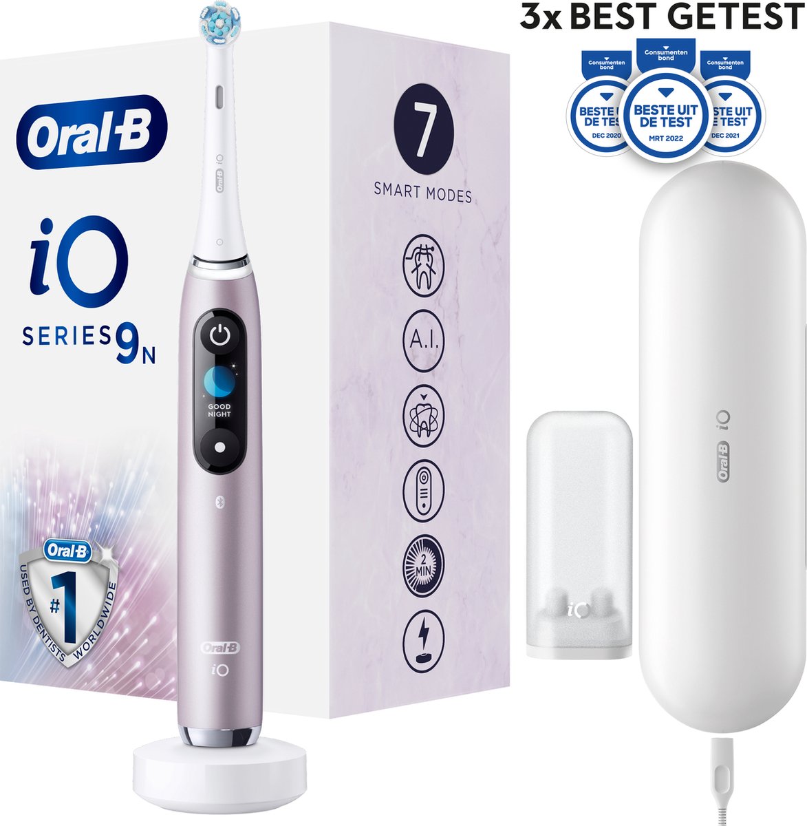 Oral-B iO 9n Elektrische Tandenborstel Roze