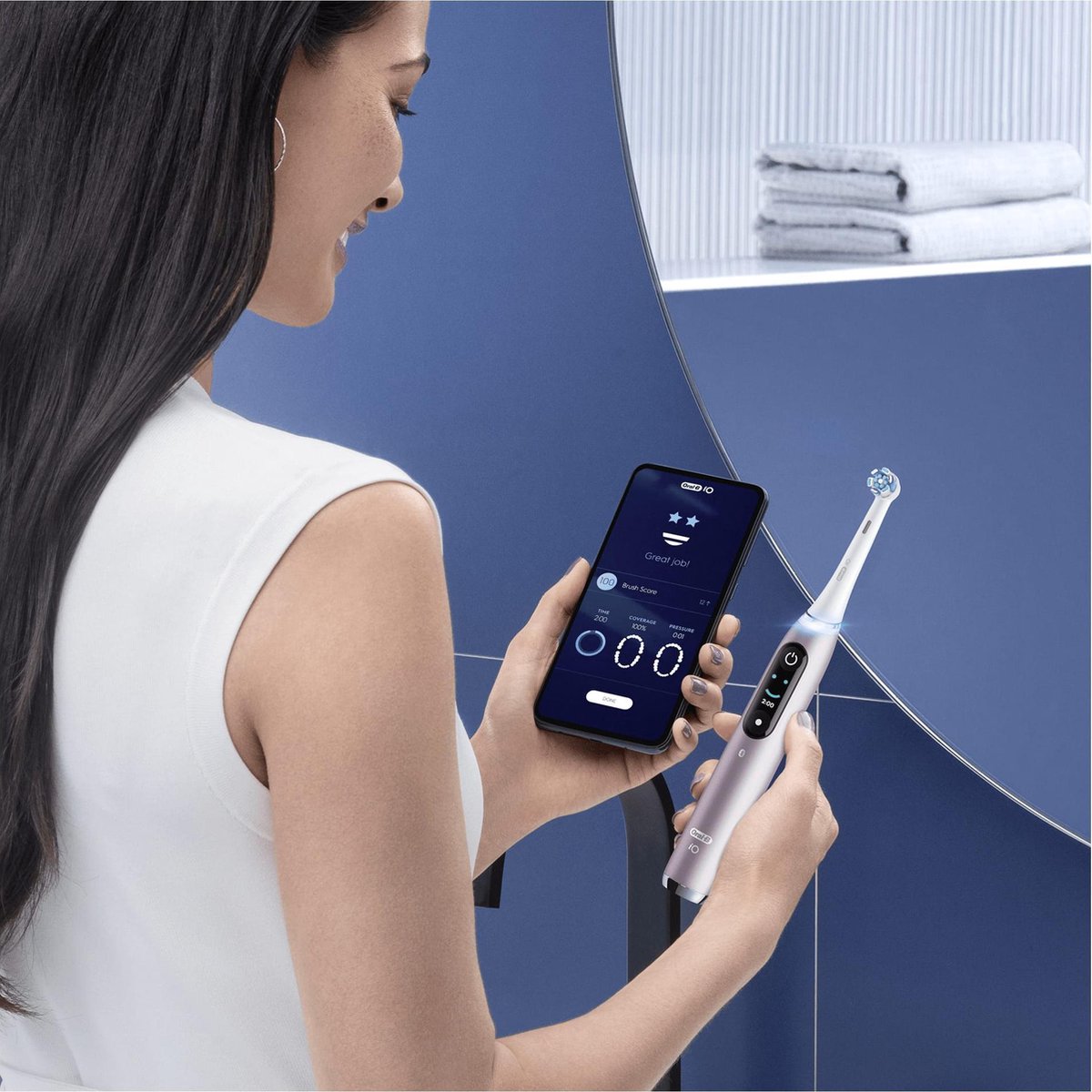 Oral-B iO 9n Elektrische Tandenborstel Roze