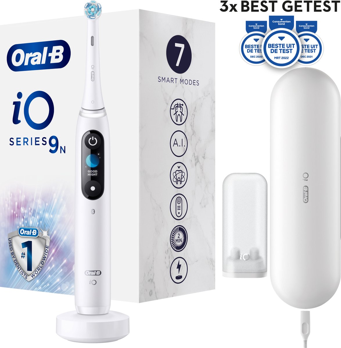 Oral-B iO 9n Elektrische Tandenborstel Wit
