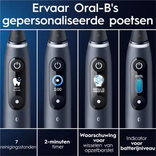 Oral-B iO 9N Elektrische Tandenborstel Zwart