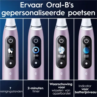 Oral-B iO 9N Rose Quartz elektrische tandenborstel