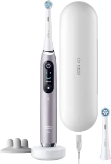 Oral-B iO 9S elektrische tandenborstel roze wit
