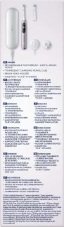 Oral-B iO 9S elektrische tandenborstel roze wit