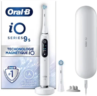 Oral-B iO 9S Roterende Oscillerende Tandenborstel Wit