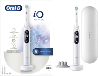 Oral-B iO Serie 7s White elektrische tandenborstel