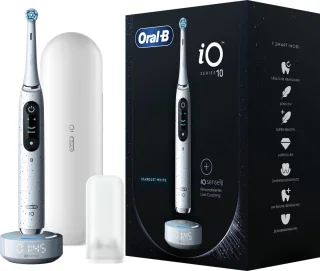 Oral-B iO Series 10 Elektrische Tandenborstel Transparant