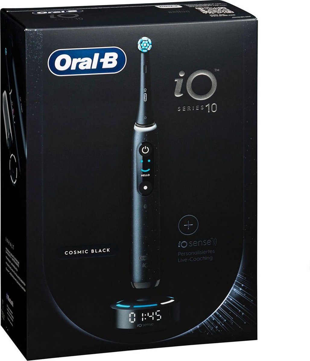 Oral-B iO Series 10 Elektrische Tandenborstel Zilver