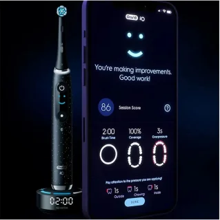 Oral-B iO Series 10 Elektrische Tandenborstel Zilver