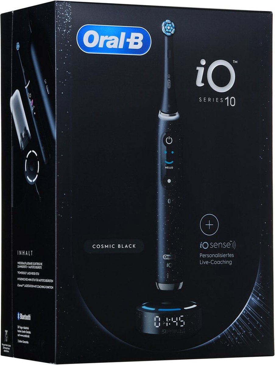 Oral-B iO Series 10 Elektrische Tandenborstel Zilver