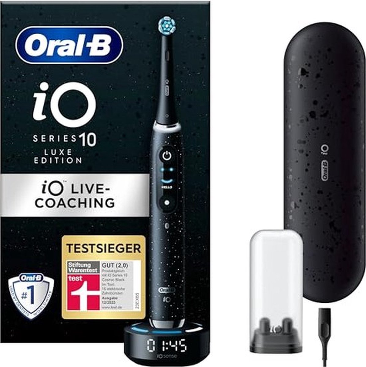 Oral-B iO Series 10 Elektrische Tandenborstel Zilver