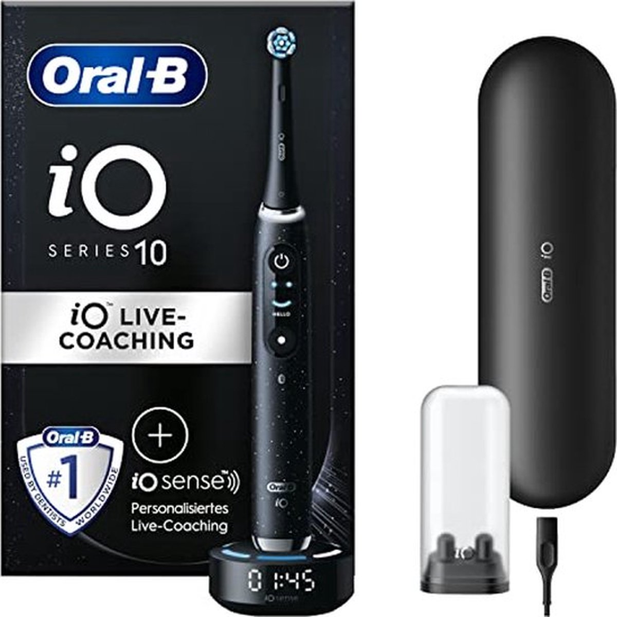Oral-B iO Series 10 Elektrische Tandenborstel Zilver