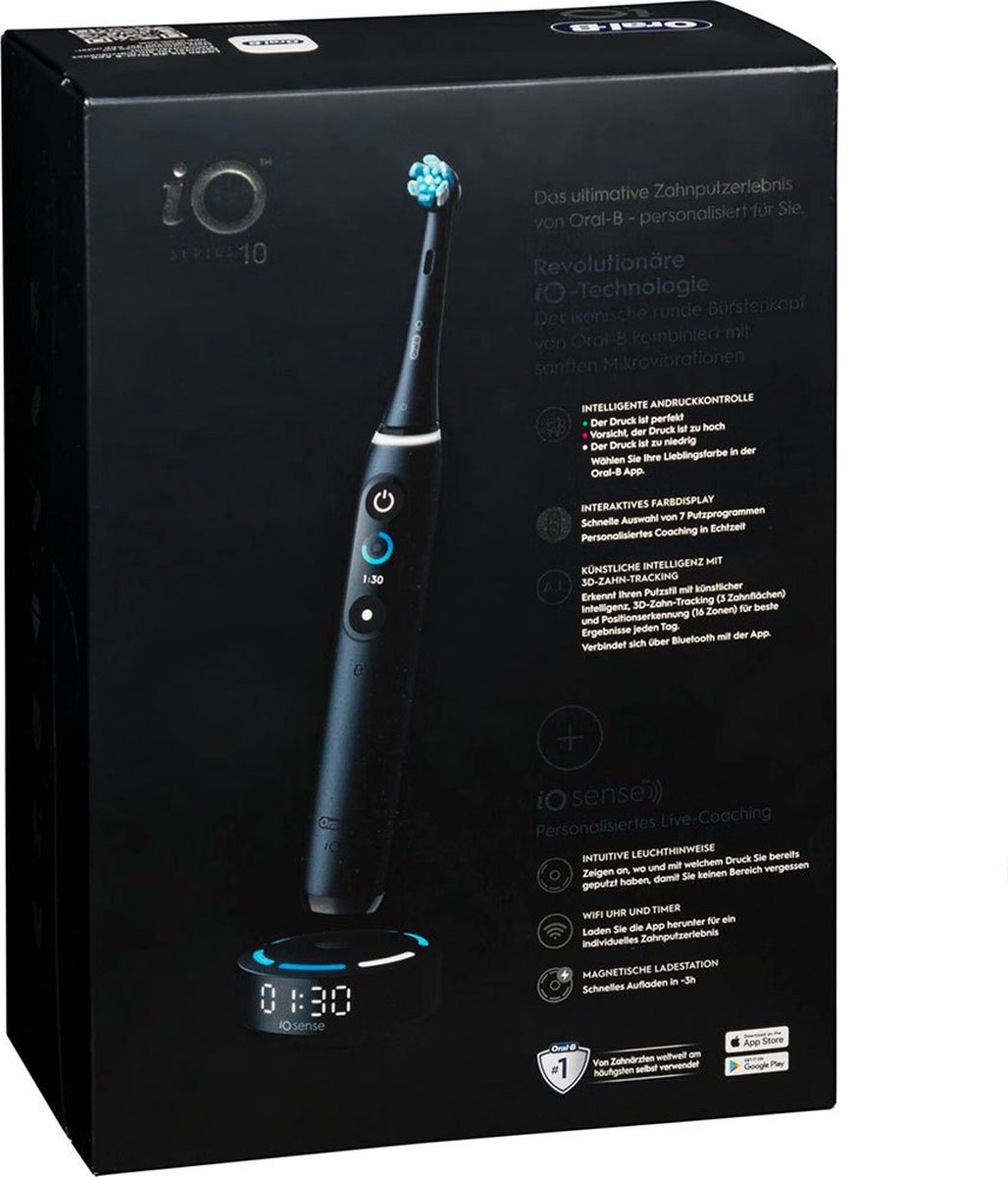 Oral-B iO Series 10 Elektrische Tandenborstel Zilver