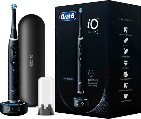 Oral-B iO Series 10 Elektrische Tandenborstel Zilver