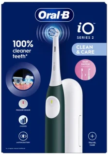 Oral-B iO Series 2 Clean & Care Elektrische Tandenborstel Groen