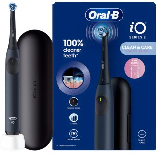 De Oral-B iO Series 2 Elektrische tandenborstel Ocean Blue in één oogopslag