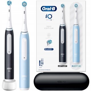 De Oral-B iO Series 3 Duo Elektrische tandenborstels in één oogopslag