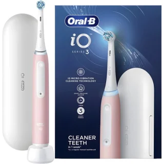 Oral-B iO Series 3 elektrische tandenborstel - roze