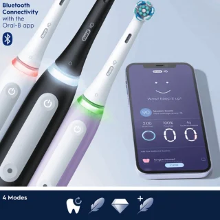 Oral-B iO Series 4N Zwarte Elektrische Tandenborstel