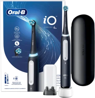 Oral-B iO Series 4N Zwarte Elektrische Tandenborstel