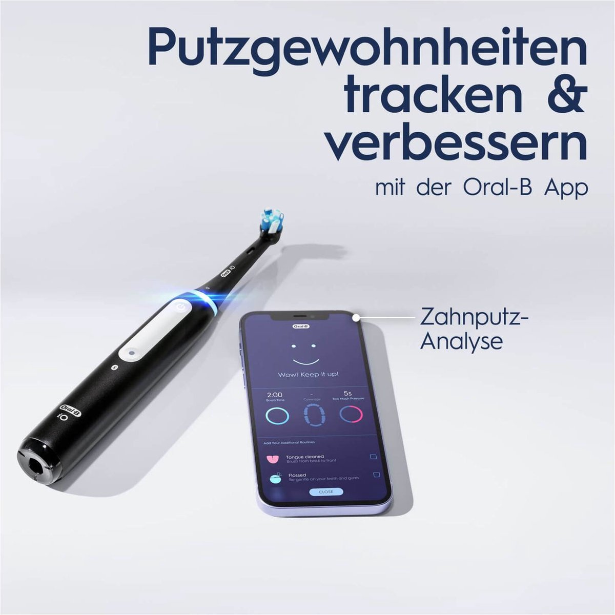 Wat vinden we goed aan de Oral-B iO Series 4N Zwarte Elektrische Tandenborstel