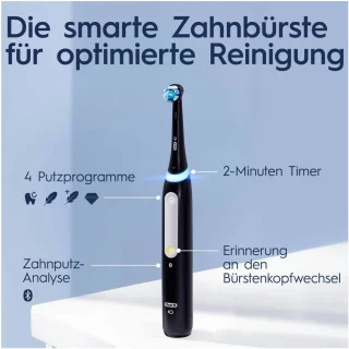 Oral-B iO Series 4N Zwarte Elektrische Tandenborstel