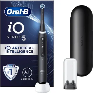 Oral-B iO Series 5 Black elektrische tandenborstel