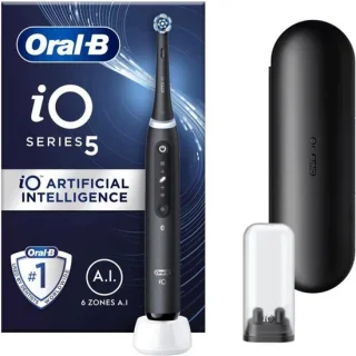 Oral-B iO Series 5 Black elektrische tandenborstel