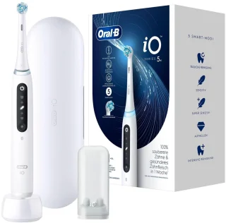 Oral-B iO Series 5 elektrische tandenborstel wit