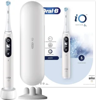 Oral-B iO Series 6 elektrische tandenborstel - wit