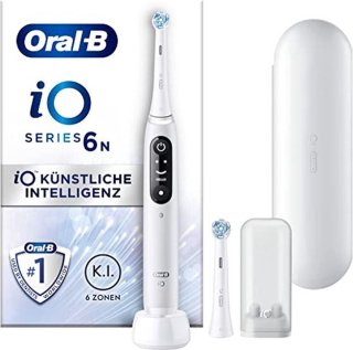 Oral-B iO Series 6 White elektrische tandenborstel met etui