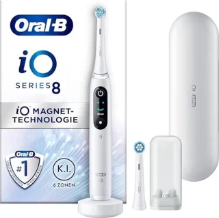 Oral-B iO Series 8N Elektrische Tandenborstel Wit