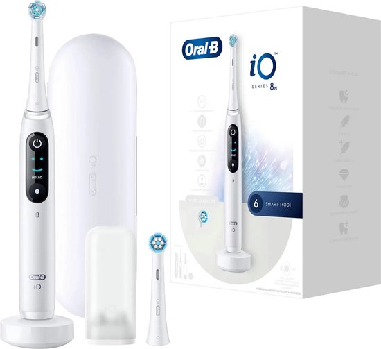 Oral-B iO Series 8N Elektrische Tandenborstel Wit