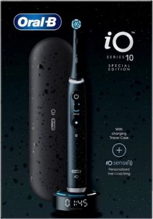 De Oral-B iO10 Elektrische Tandenborstel Cosmic Zwart in één oogopslag