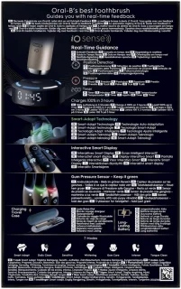 Oral-B iO10 Elektrische tandenborstel Gold