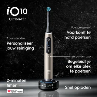 Oral-B iO10 Elektrische tandenborstel Gold