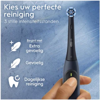 Oral-B iO2 Dark Blue Elektrische Tandenborstel Set