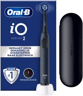 Oral-B iO2 Dark Blue Elektrische Tandenborstel Set