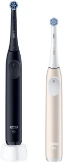 Oral-B iO2 Elektrische Tandenborstel 2-pack Night Black & Calm Pink