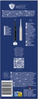 Oral-B iO2 Elektrische Tandenborstel 2-pack Night Black & Calm Pink