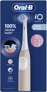 Oral-B iO2 Elektrische Tandenborstel Calm Pink 1 stuk