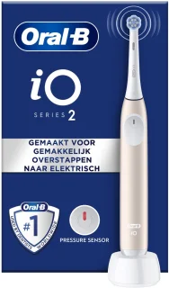 Oral-B iO2 Elektrische Tandenborstel Calm Pink 1 stuk