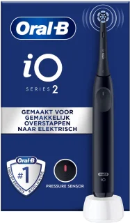 Oral-B iO2 elektrische tandenborstel Night Black 1 stuk