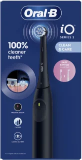 Oral-B iO2 elektrische tandenborstel Night Black 1 stuk