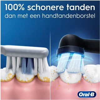 Oral-B iO2 elektrische tandenborstel Night Black 1 stuk