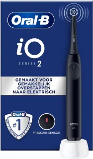 Oral-B iO2 elektrische tandenborstel Night Black 1 stuk