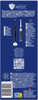 Oral-B iO2 Elektrische Tandenborstels 2-pack Night Black & Forest Green