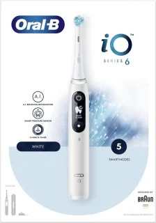 Oral-B iO6 Elektrische tandenborstel Wit