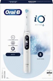 Oral-B iO6 Elektrische tandenborstel Wit