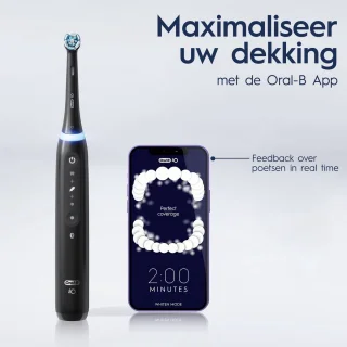 Oral-B iO6 Smile elektrische tandenborstel - Zwart