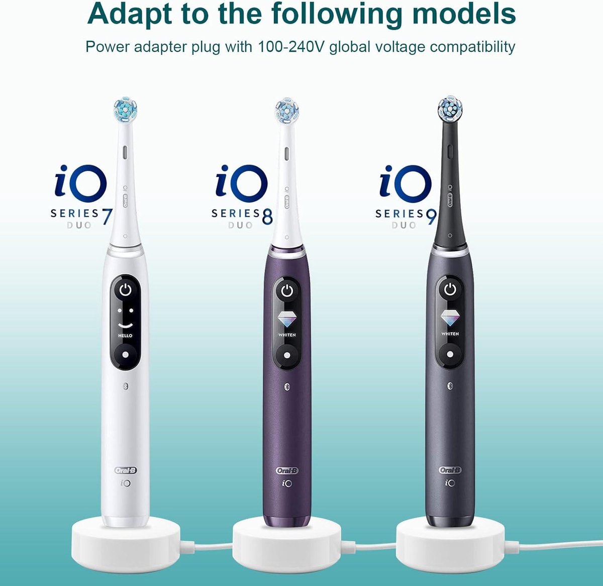 Oral B iO7 iO8 iO9 USB tandenborstellader